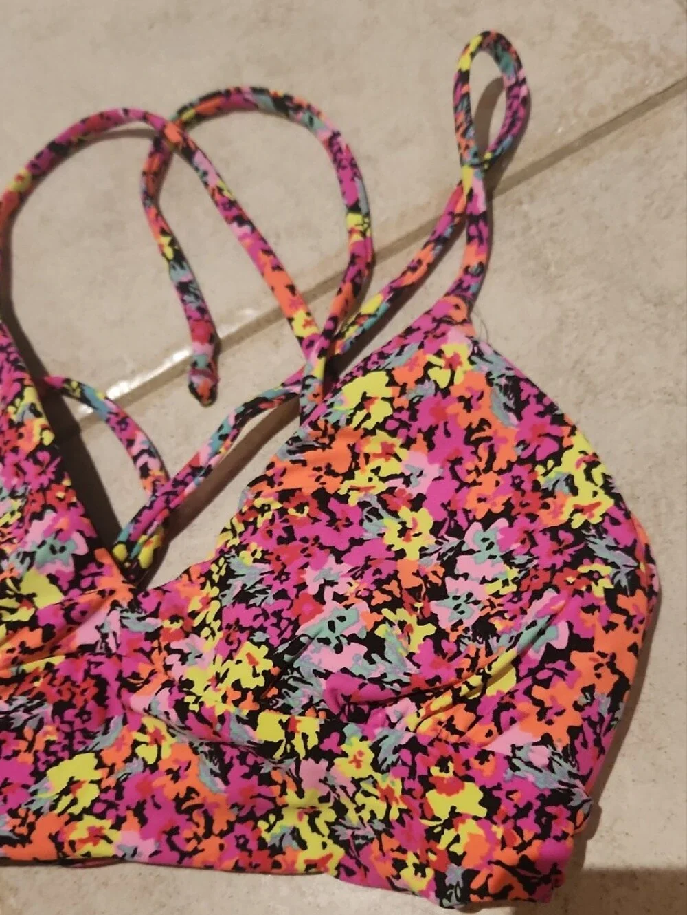 Maaji Pink Multi Floral Bikini Set